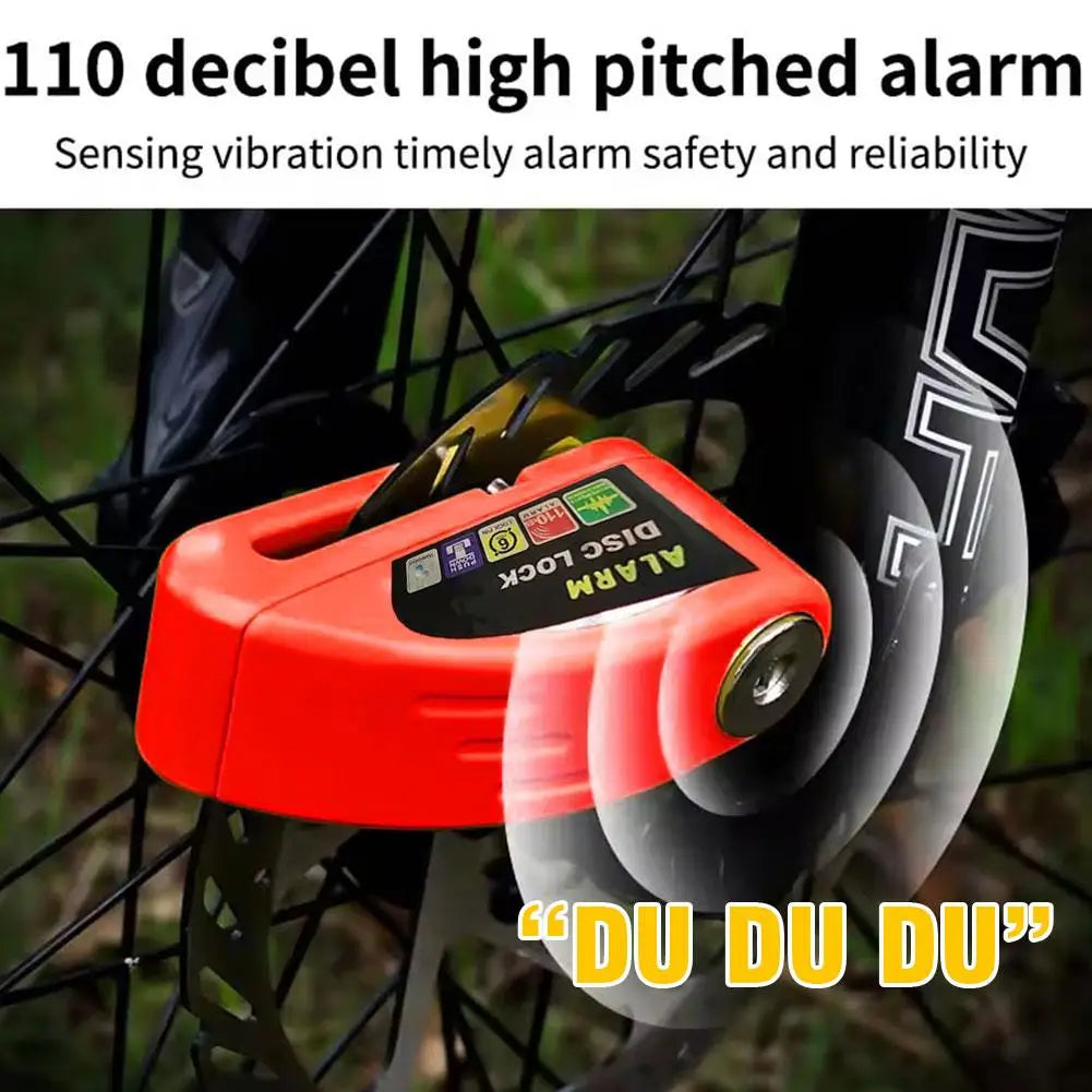 Motorcycle Disc Brake Alarm Lock – Scooter & Bicycle Security Disc Brake Alarm Lock SPOT
