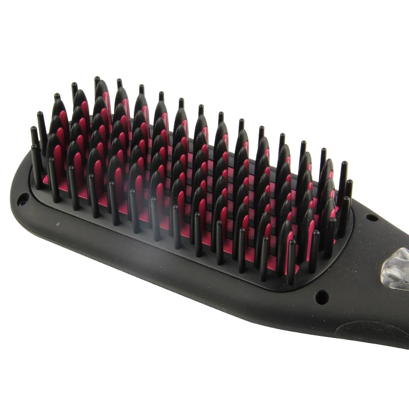 Electric Hair Straightener Brush – PTC Ceramic Ionic Comb Hair Straightener Brush SPOT