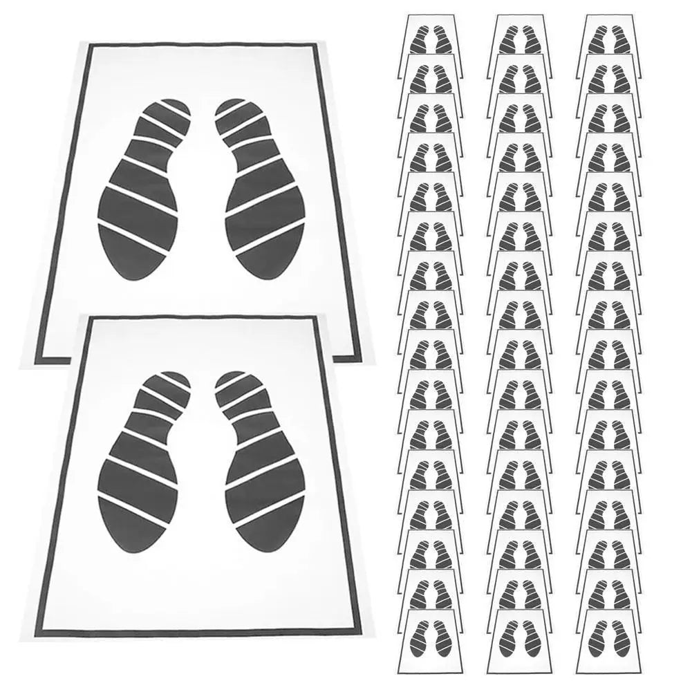 Disposable Paper Car Floor Mats 25/50-Pack – Foot Pad Protectors Disposable Car Mats SPOT