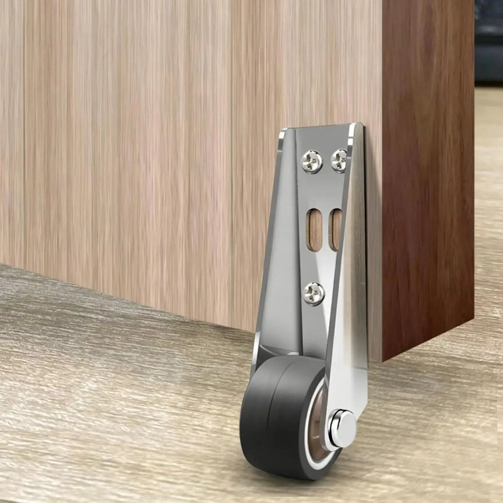 Side-Mount Silent Rubber Caster Wheel for Cabinets & Sliding Doors Furniture Caster Wheel SPOT
