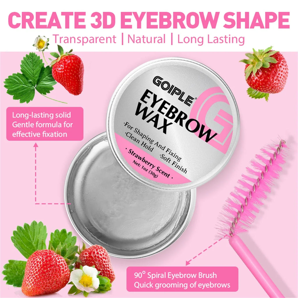 Goiple 3D Brow Pomade Gel – Fast-Drying Eyebrow Styling Cream Eyebrow Pomade Gel SPOT