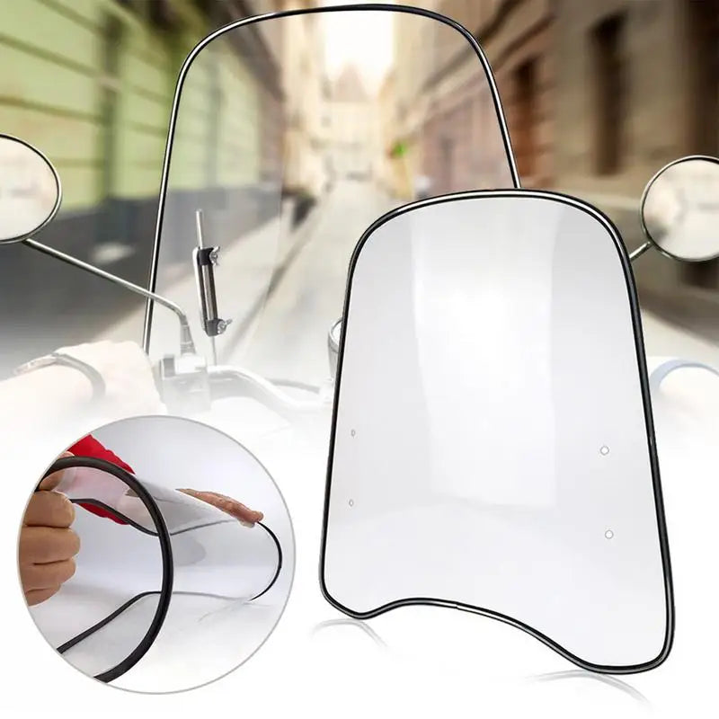Universal Motorcycle Windshield – Large Clear PC Windscreen Motorcycle Windshield SPOT Default Title
