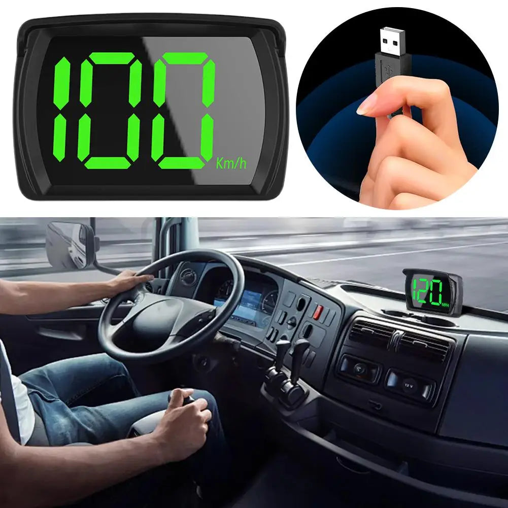 Universal GPS Car HUD Head-Up Display – HD Speed Meter Car HUD Display SPOT