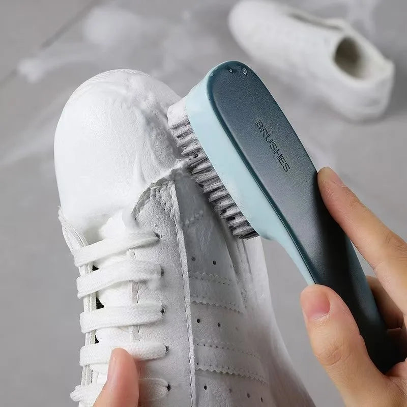 Multi-Purpose Shoe Cleaning Brush – Long Handle Horse Mane Shoe Cleaning Brush SPOT