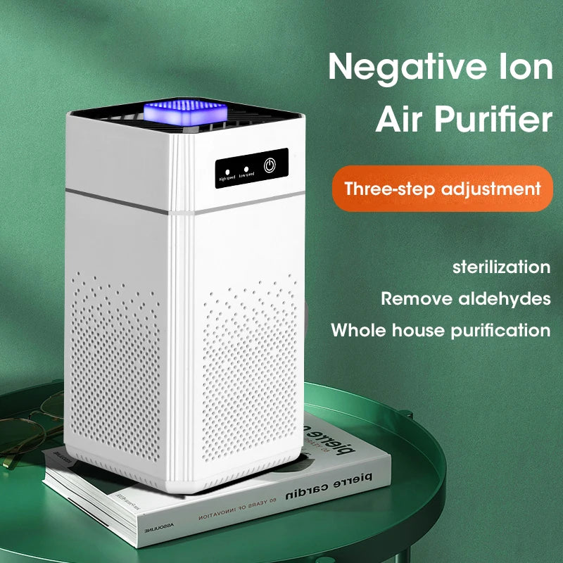NOCCLILI H13 HEPA Negative Ion Air Purifier – Silent Portable Air Purifier SPOT