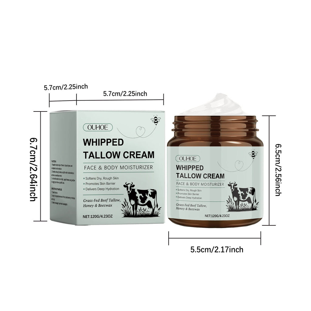 Whipped Tallow Face Cream – Nourish, Brighten & Firm Skin Tallow Face Cream SPOT