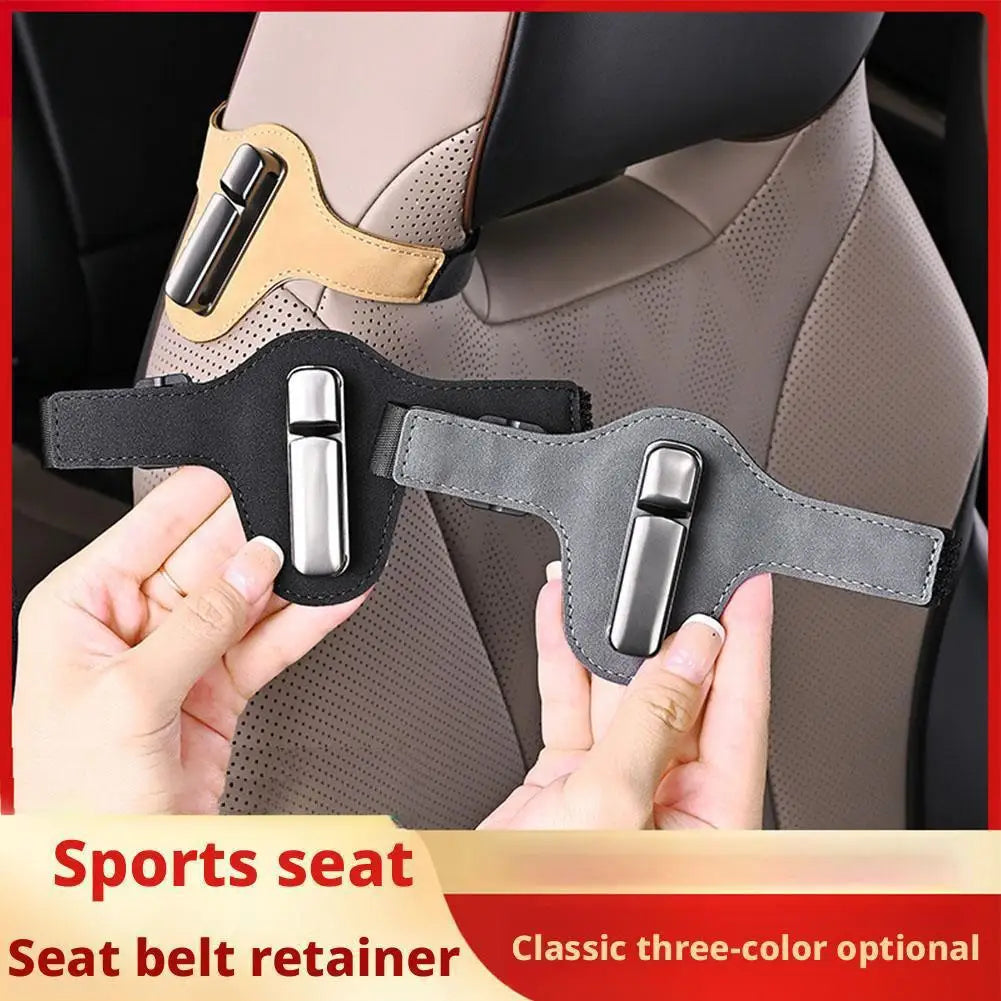 Car Seat Belt Retainer Clip – Ergonomic Quick-Release Buckle Seat Belt Retainer SPOT