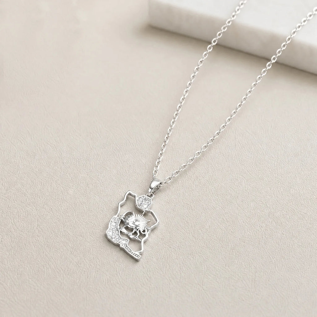 Lion Pendant Necklace – CZ Charm Vintage Hip Hop Jewelry Pendant Necklace SPOT