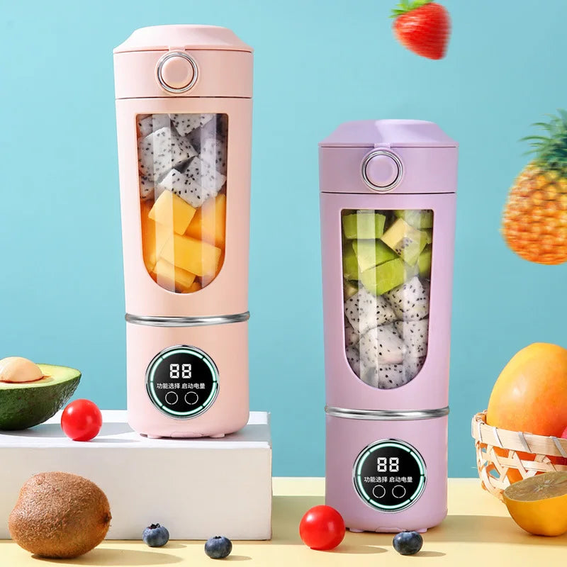 Portable USB Rechargeable Mini Juicer & Smoothie Maker Portable Mini Blender SPOT Purple
