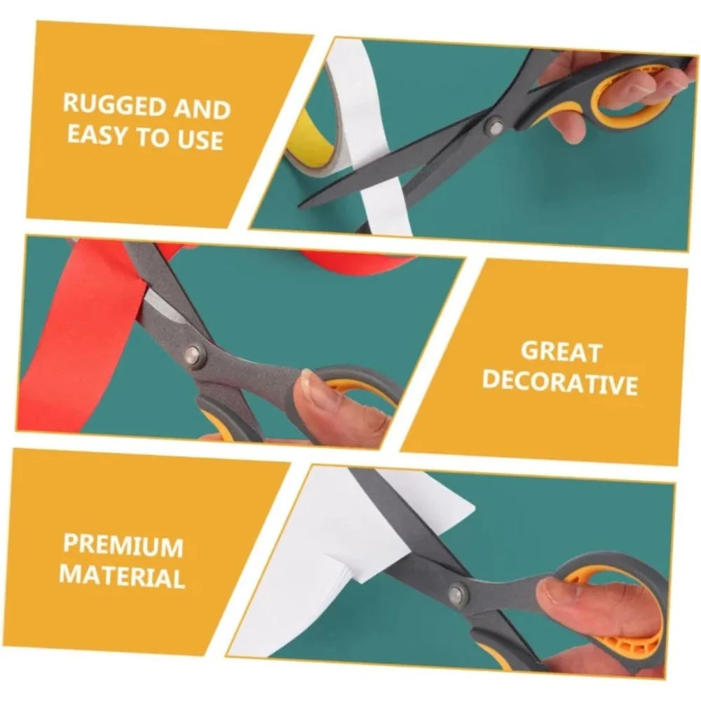 Teflon Non-Stick Scissors – Stainless Steel Soft Grip Craft Scissors SPOT