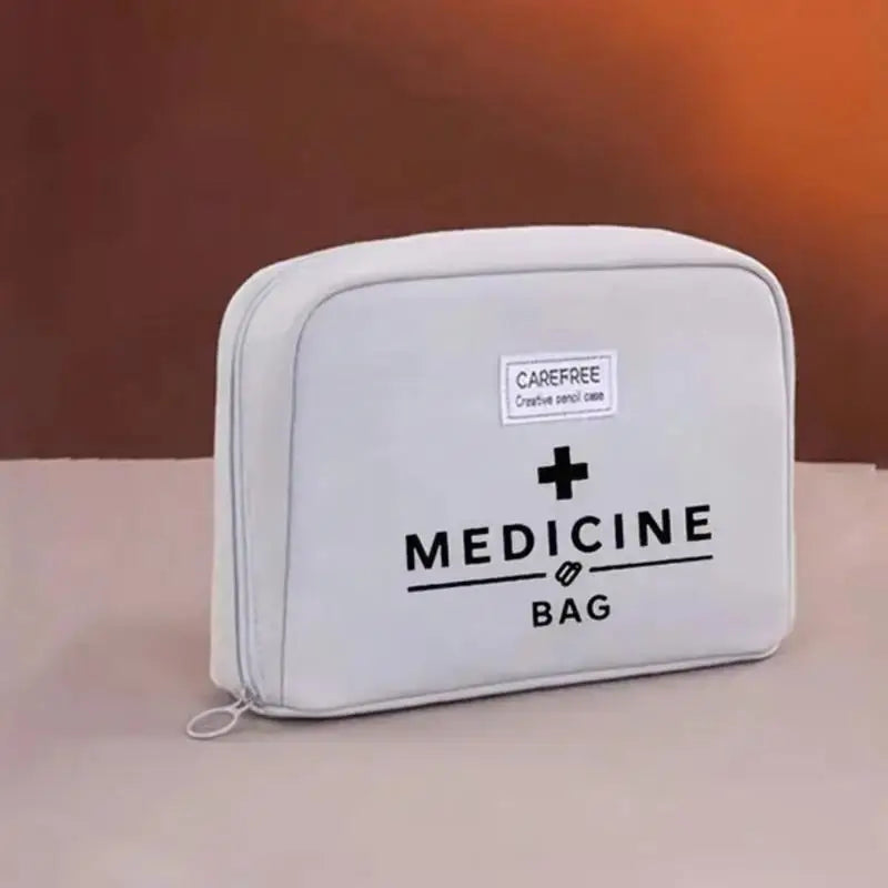 Portable Canvas Medicine Organizer Bag | Travel First Aid Kit Medicine Organizer Bag SPOT A3