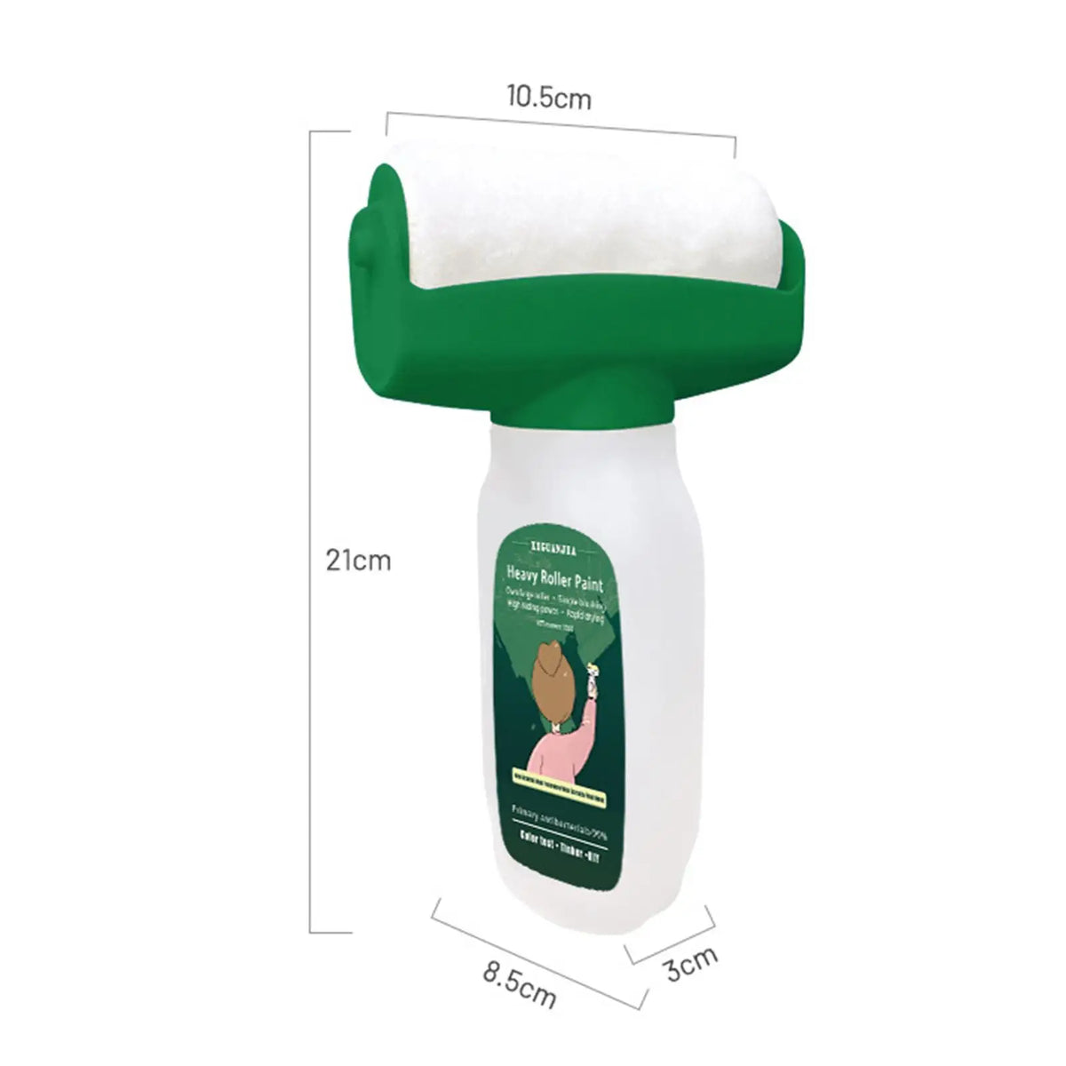 Wall Repair Roller Brush – 2-in-1 Paint Patching Tool Wall Repair Tool SPOT