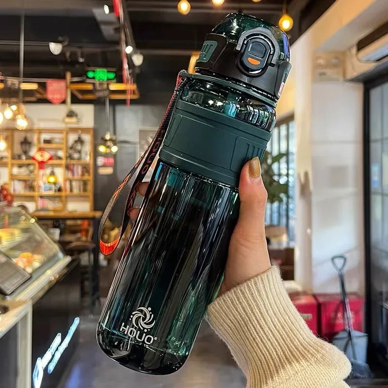 Portable 1L & 750ml Sports Water Bottle – Gym, School & Travel Sports Water Bottle SPOT Green 1000ml