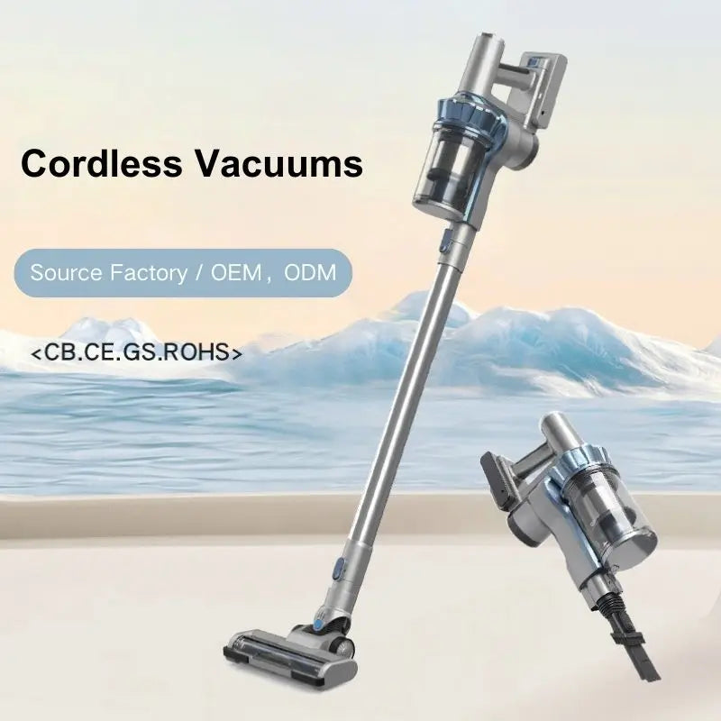 130W Cordless Stick Vacuum – 2200mAh Bagless Handheld Cleaner Cordless Stick Vacuum SPOT No plug