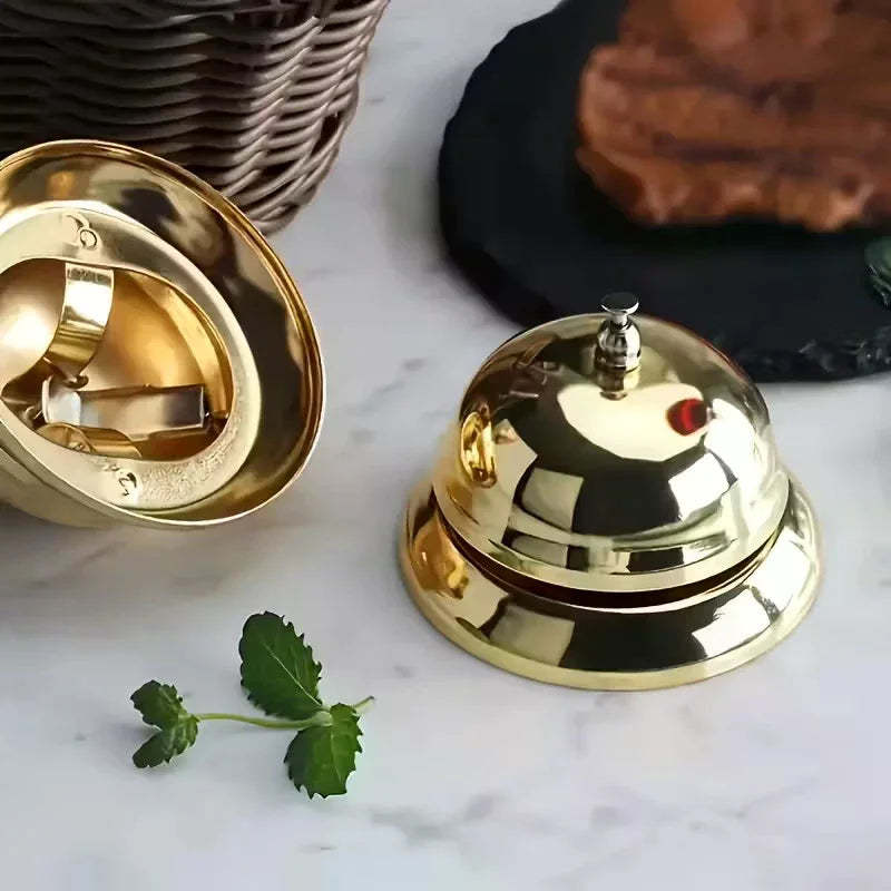 Vintage Metal Service Bell – Counter Desk Bell for Restaurant Counter Service Bell SPOT