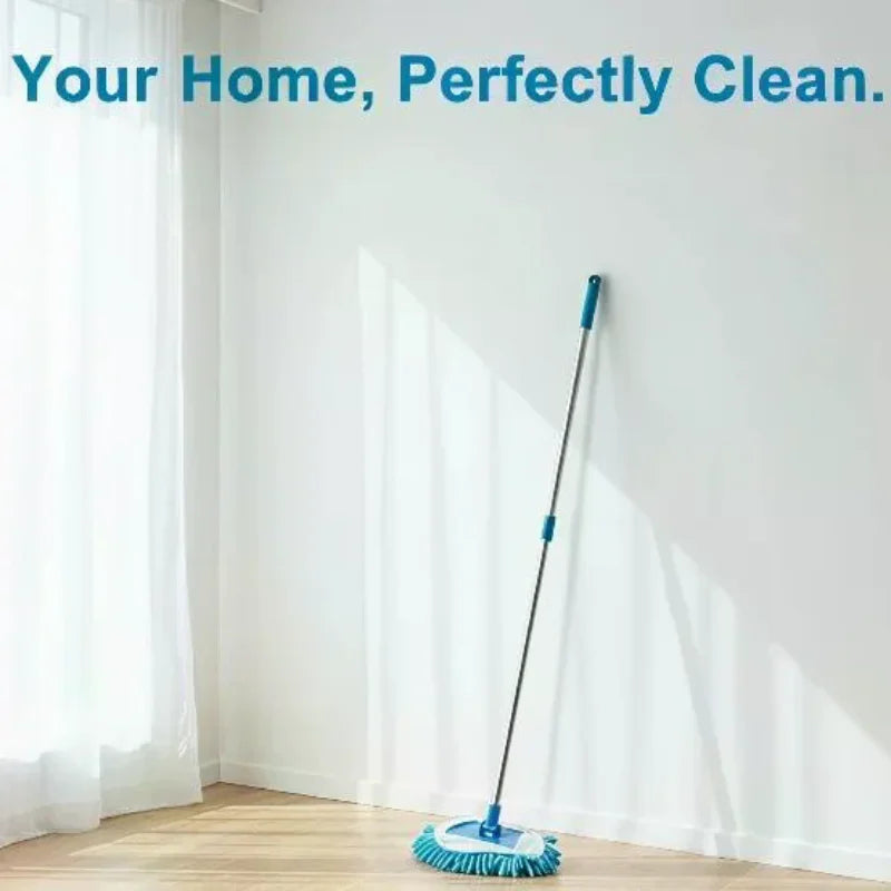 Long Handle Rotating Triangle Mop – Floor, Wall & Ceiling Rotating Triangle Mop SPOT