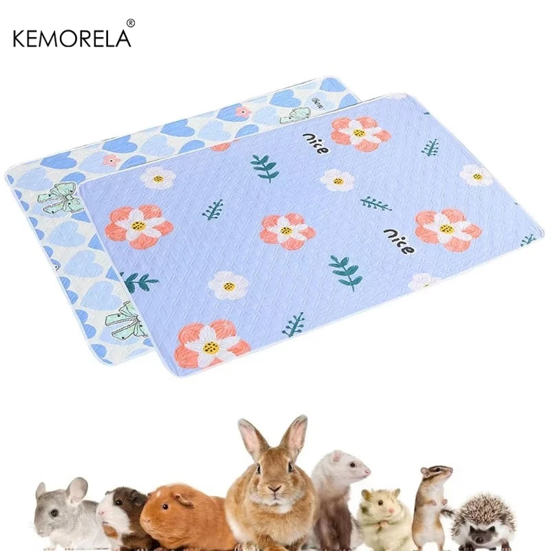 Reusable Guinea Pig Cage Liner – Washable Pee Pad for Small Pets Pet Cage Liner SPOT