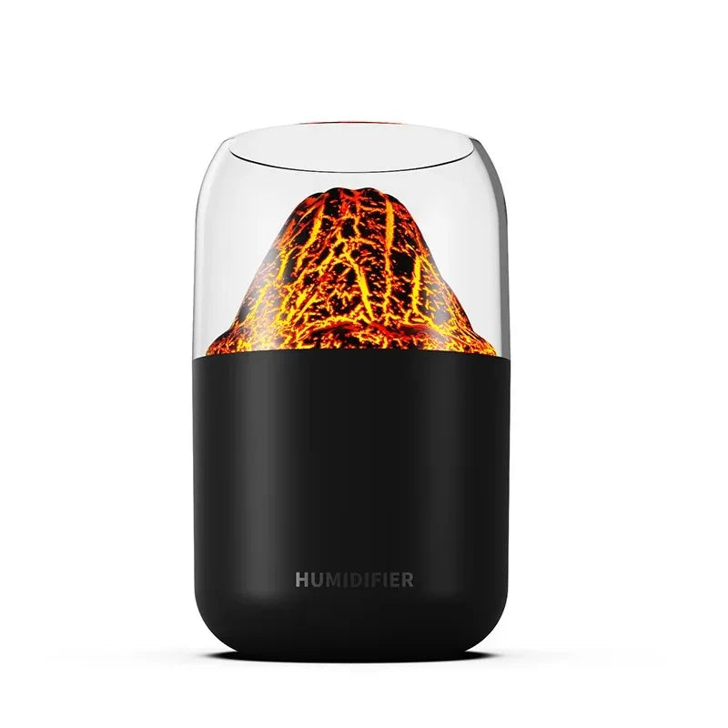 Volcano Planet USB Humidifier & Essential Oil Diffuser 300ml Desktop Humidifier SPOT Black USB USB Type-C