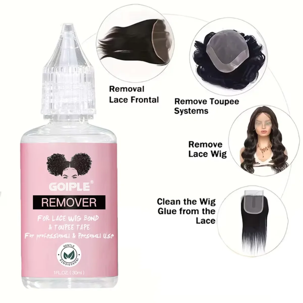 Goiple Wig Care Set – Lace Glue, Melting Spray & Edge Control Wig Care Set SPOT