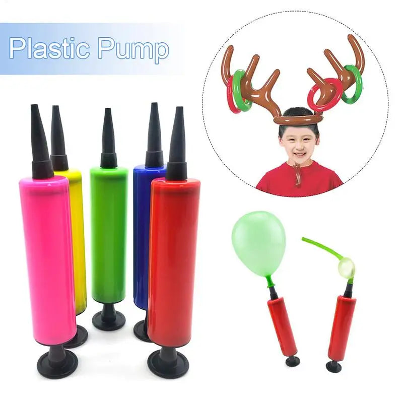 Handheld Manual Balloon Pump – Portable Party Air Inflator Balloon Hand Pump SPOT