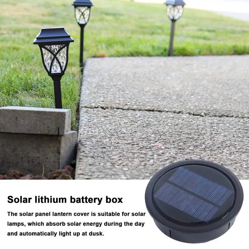 Solar Lantern Replacement Top – Waterproof Outdoor Solar Panel Solar Lantern Replacement SPOT