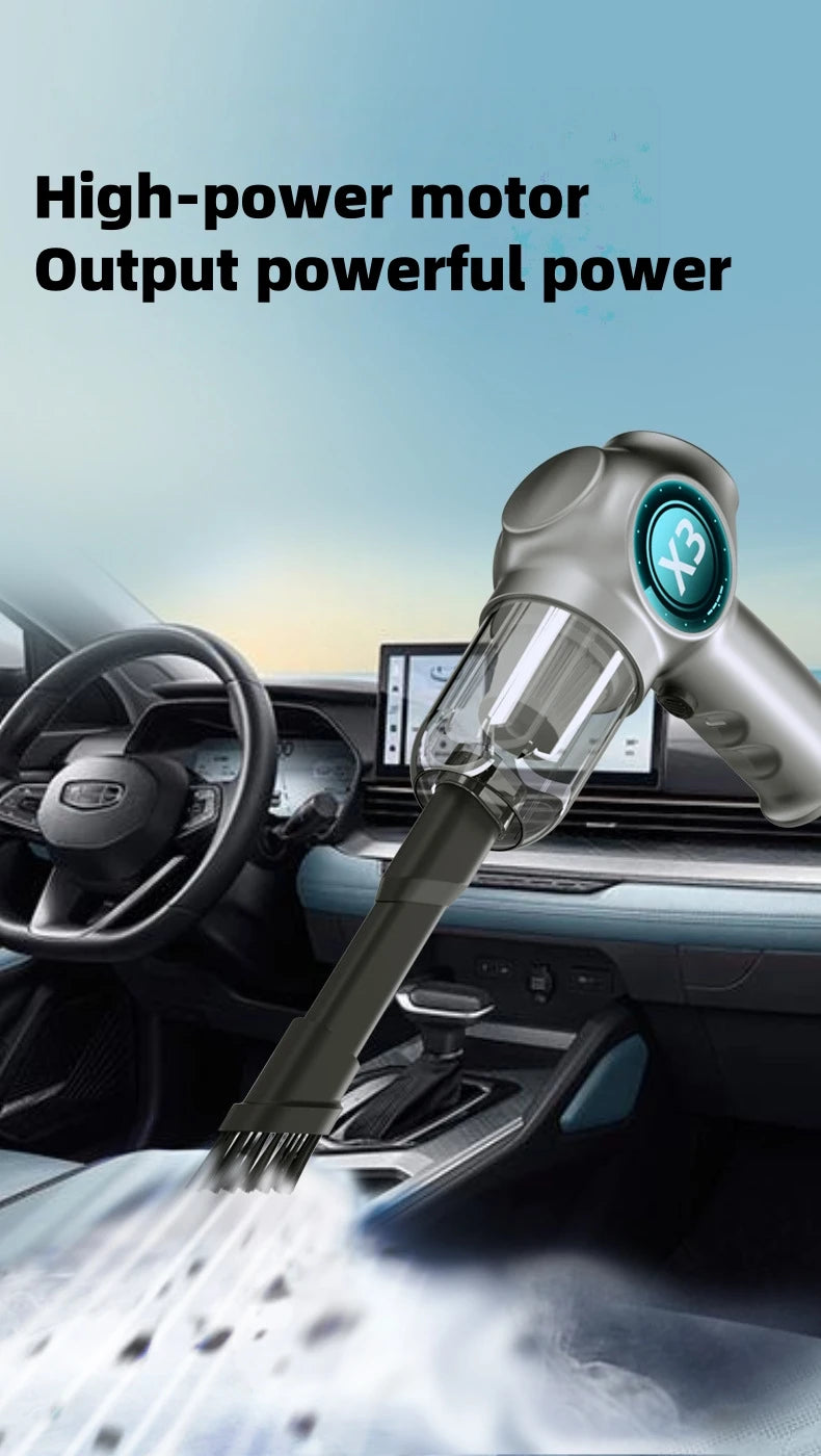 Portable Handheld Car Vacuum Cleaner – 60W USB Rechargeable Handheld Vacuum Cleaner SPOT