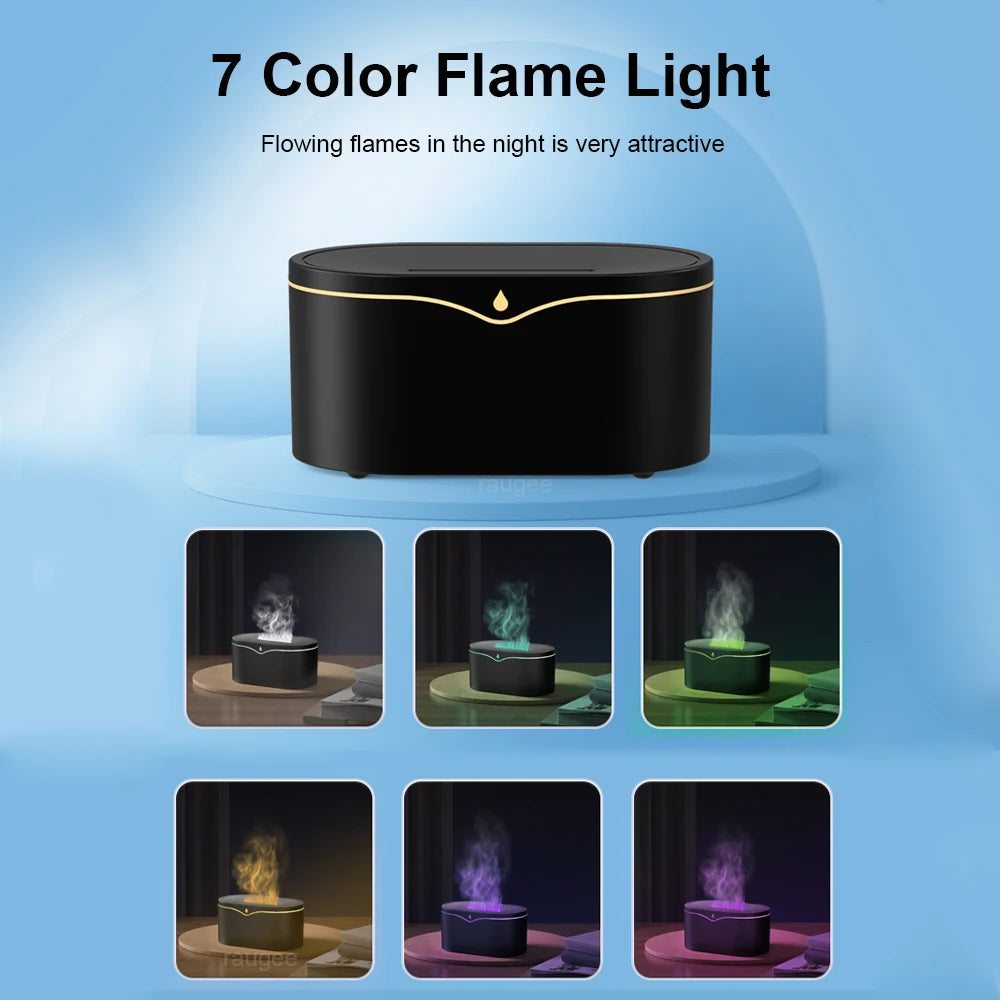 Flame Aroma Humidifier & Essential Oil Diffuser with LED Aroma Humidifier Diffuser SPOT