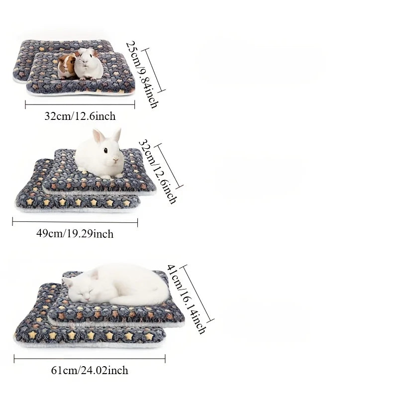 KEMORELA 2-Pack Washable Guinea Pig Bed | Small Animal Bedding Small Animal Bed SPOT