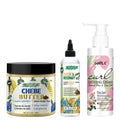 GOIPLE Chebe Butter Hair Mask & Curl Cream Set – 3pc Hair Care Set SPOT Default Title