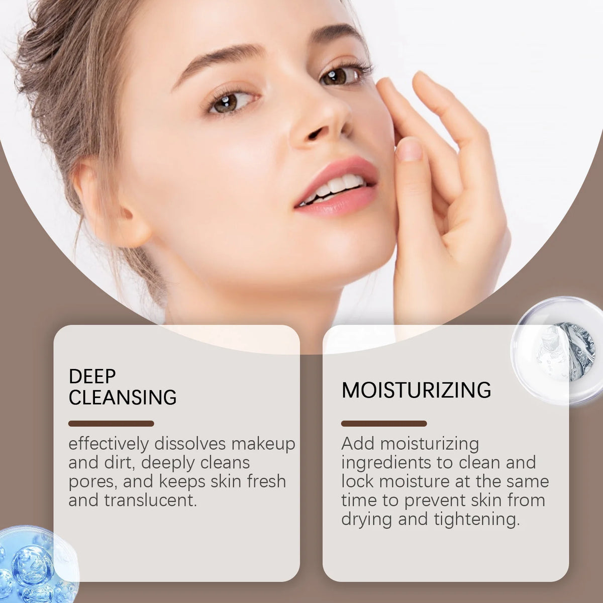 Hoygi Snail Mucin Exfoliating Face Wash with Hyaluronic Acid Exfoliating Face Wash SPOT