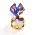 Meaeguet Hollow Wide Cuff Bangle Bracelet | Women's Gift Cuff Bangle Bracelet SPOT CM-24503-gold