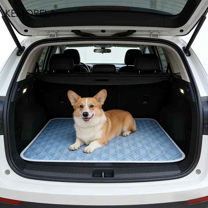 Kemorela Dog Cooling Mat – Ice Silk Fiber for All Dog Sizes Dog Cooling Mat SPOT