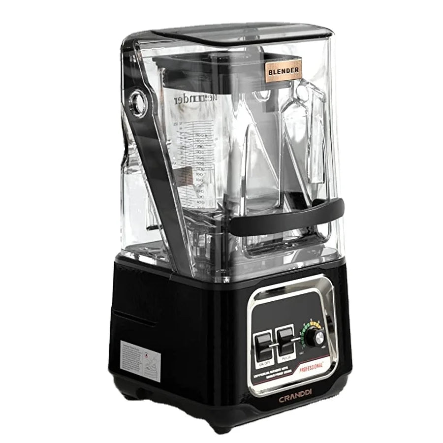 CRANDDI Commercial Blender 2200W Sound Cover | BPA-Free 1.5L Commercial Blender SPOT
