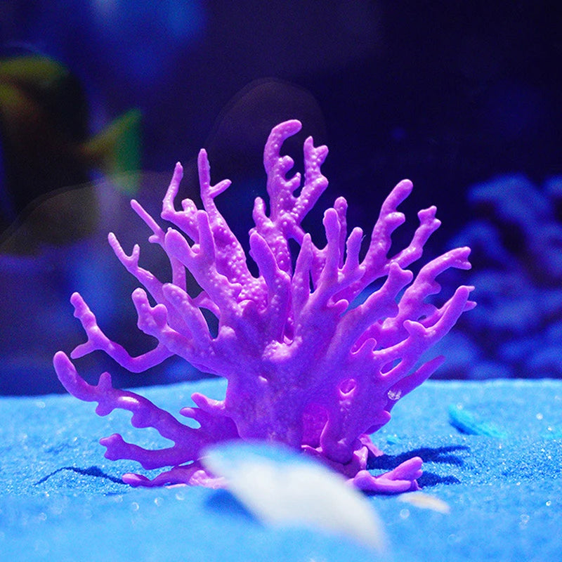 Artificial Coral Aquarium Decoration – PVC Fish Tank Ornament Aquarium Ornament SPOT