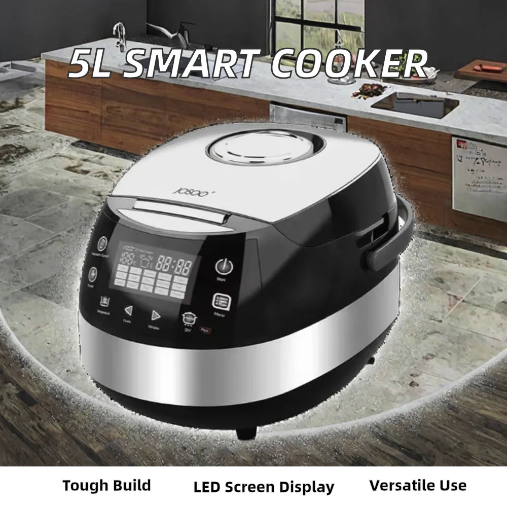 5L Stainless Steel Multifunctional Electric Rice Cooker Electric Rice Cooker SPOT