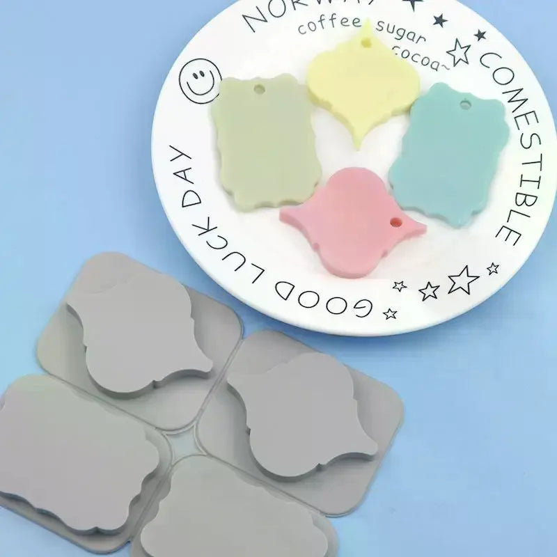 Silicone Wax Pendant Molds – Multi-Shape DIY Craft Mold Silicone Craft Mold SPOT