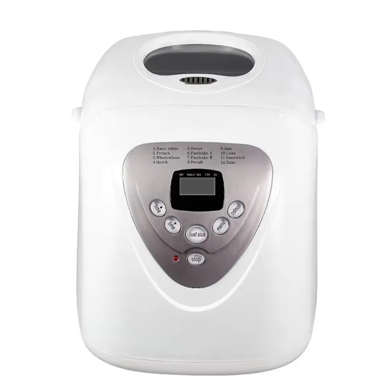 Mini Automatic Bread Maker – Non-Stick, Timer & Memory Function Automatic Bread Maker SPOT