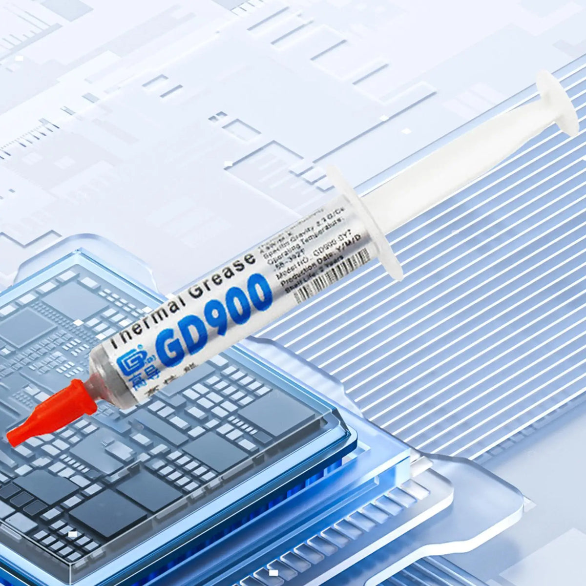 GD900 Thermal Paste 3g/7g/15g – CPU & GPU Heat Sink Compound Thermal Compound SPOT