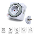 Mechanical Countdown Timer Switch EU Plug – 24H Auto Cycle Timer Switch SPOT EU plug