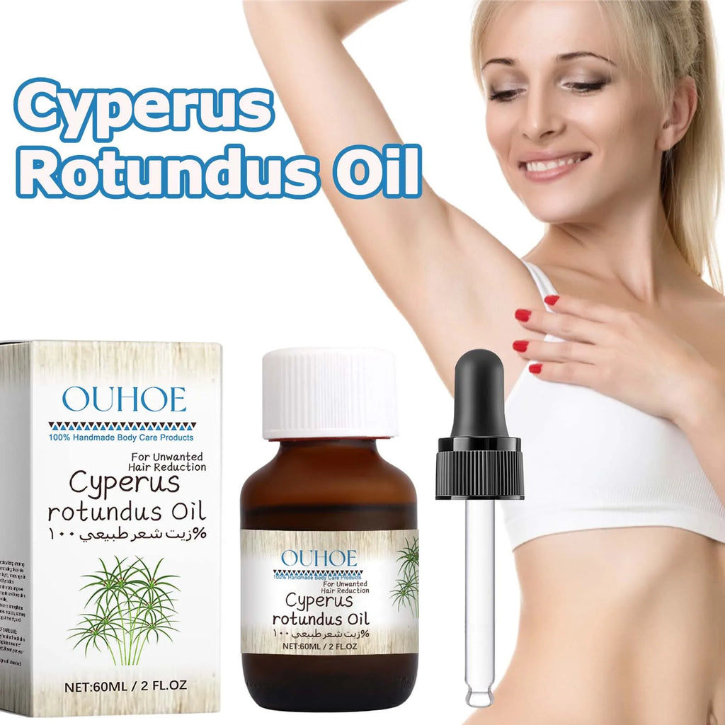 Cyperus Rotundus Hair Inhibitor Oil – Smooth Skin Serum 60ml Hair Inhibitor Serum SPOT