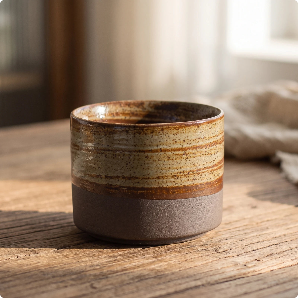 Speckled Ceramic Stoneware Mug | Minimalist Coffee & Tea Cup Ceramic Stoneware Mug SPOT Brown