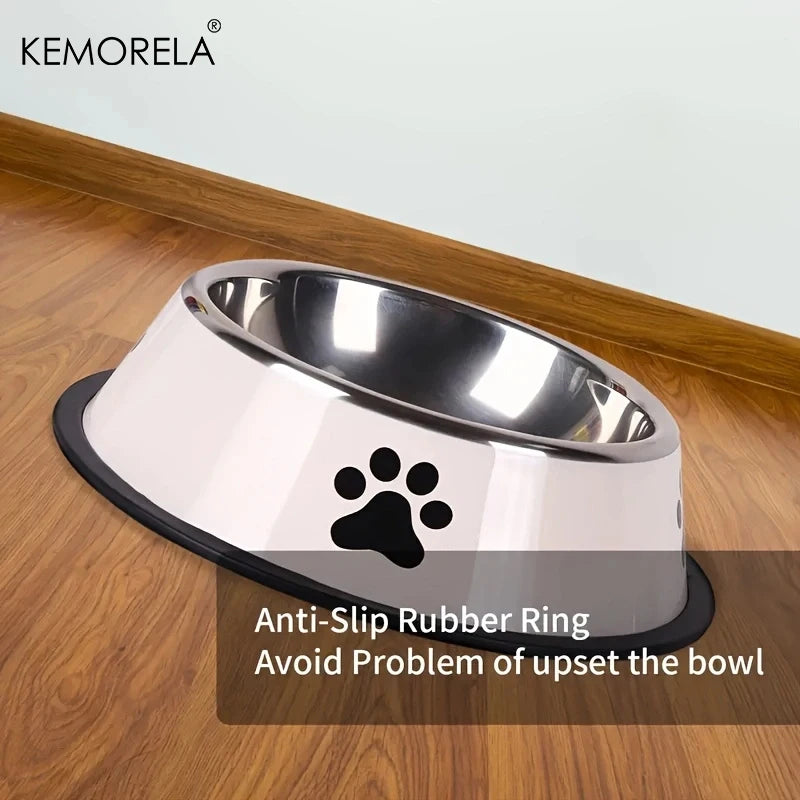 Stainless Steel Pet Bowl & Food Storage for Dogs & Cats Pet Food Bowl SPOT