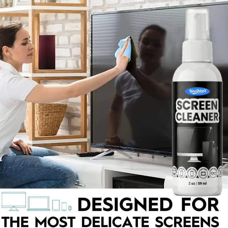 Screen Cleaner Kit – Streak-Free Spray & Microfiber Cloth Screen Cleaning Kit SPOT