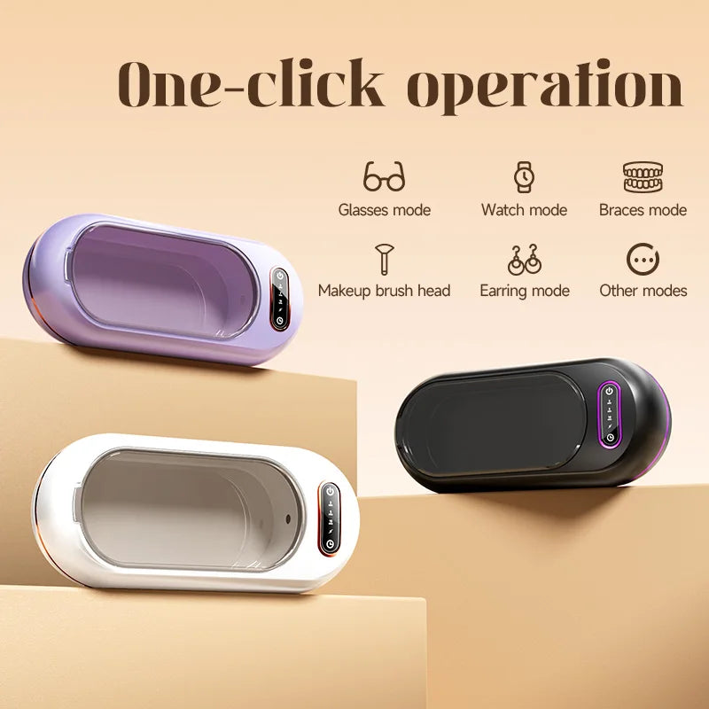 45kHz Ultrasonic Cleaner – Jewelry, Glasses & Watches Sonic Bath Ultrasonic Cleaner SPOT