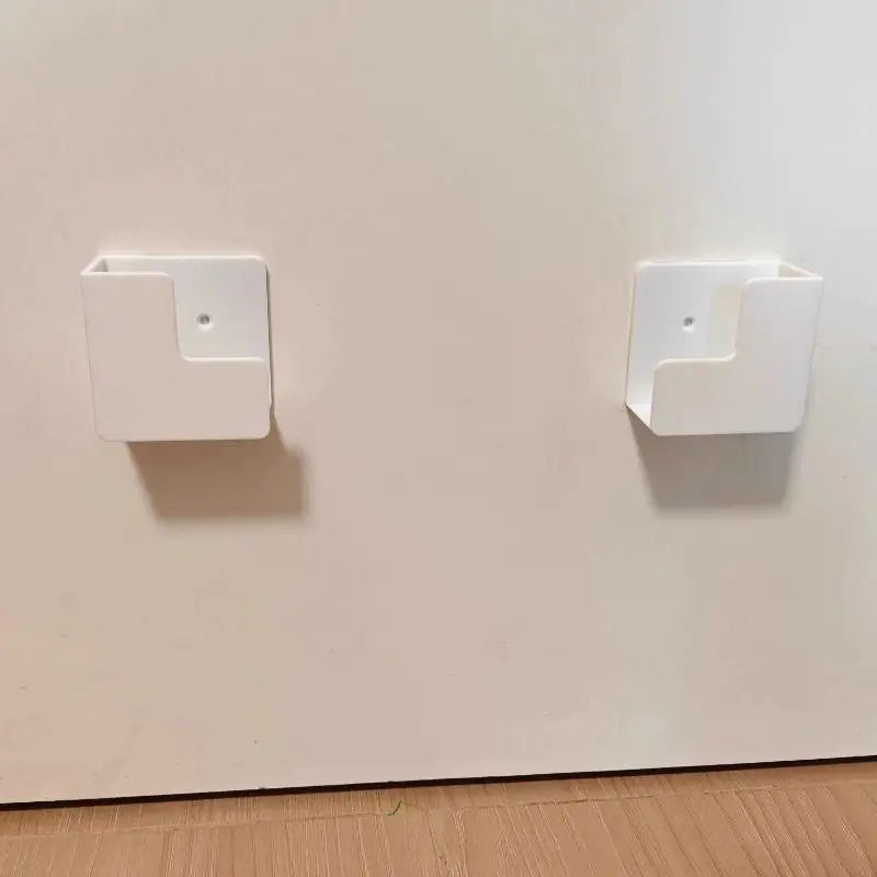 Wall-Mounted Scale Rack – No-Drill Adhesive Storage Holder Wall-Mounted Scale Rack SPOT