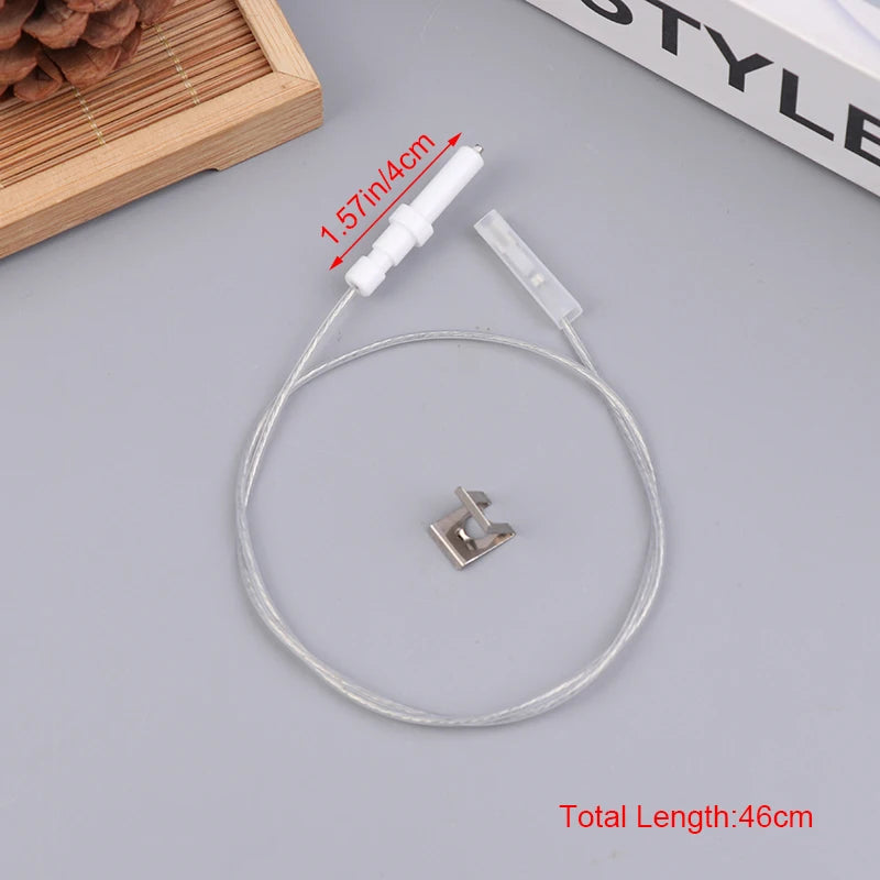 Gas Stove Igniter Electrode Spark Plug with Wire 35mm/40mm Stove Igniter Part SPOT A