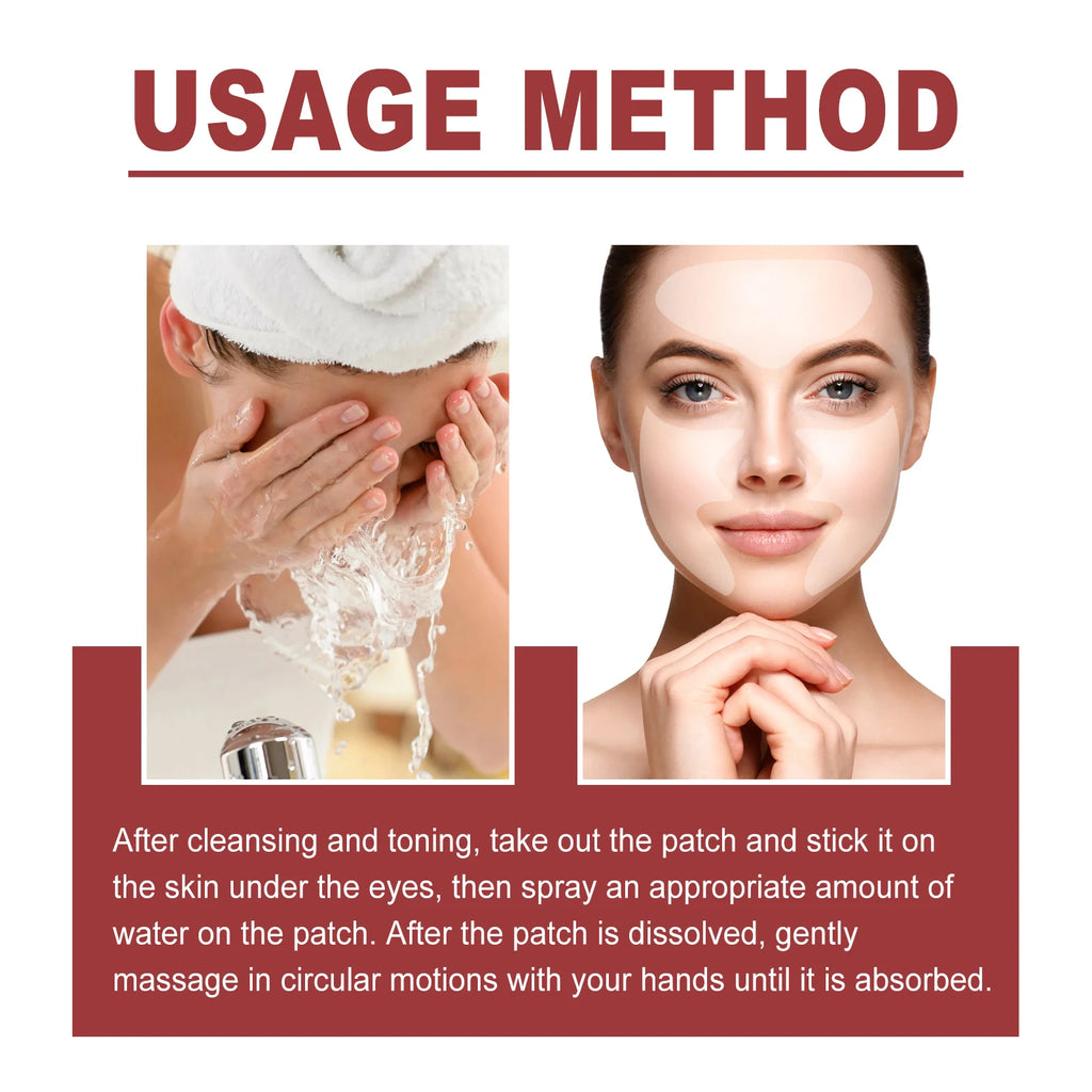 Collagen Facial Mask Set – Anti-Aging Skin Tightening Patches Collagen Face Mask SPOT