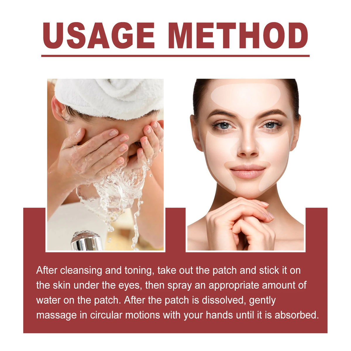 Collagen Facial Mask Set – Anti-Aging Skin Tightening Patches Collagen Face Mask SPOT