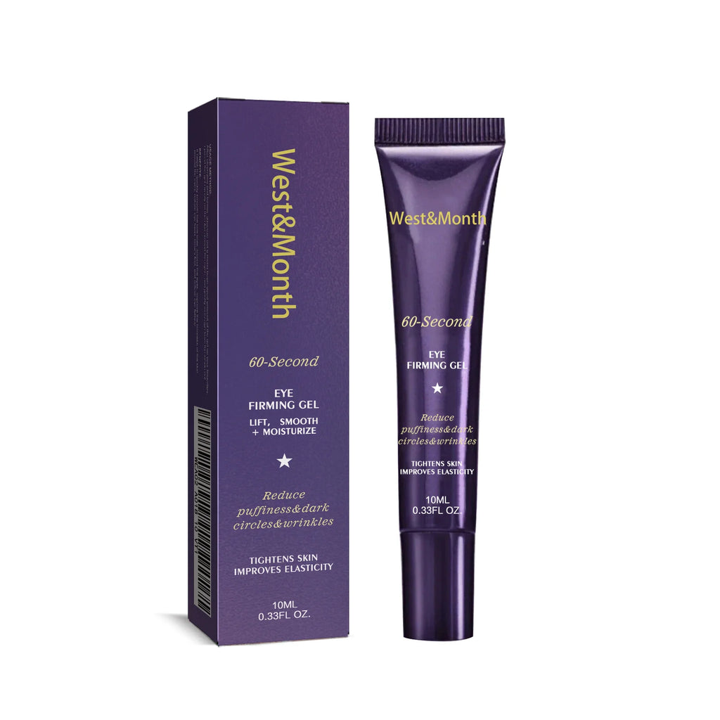 WEST MONTH Firming Eye Gel – Hydrating, Brightening Eye Care Eye Gel Cream SPOT 10ml Boxed