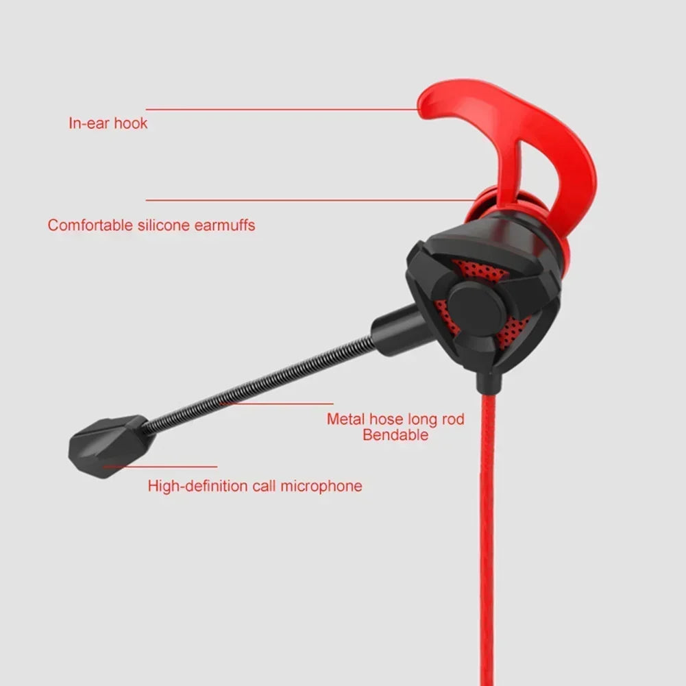 VIKEFON G1 Wired Gaming Earbuds with Mic – 3.5mm Universal Gaming Earbuds SPOT
